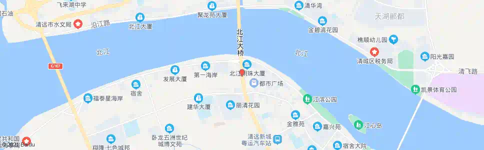 清远小市桥南_公交站地图_清远公交_妙搜公交查询2025