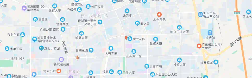 汕头春泽庄_公交站地图_汕头公交_妙搜公交查询2025