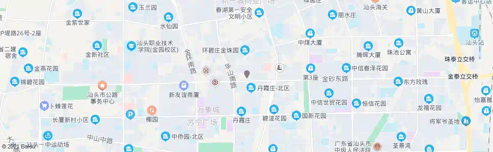汕头全球通大厦_公交站地图_汕头公交_妙搜公交查询2025