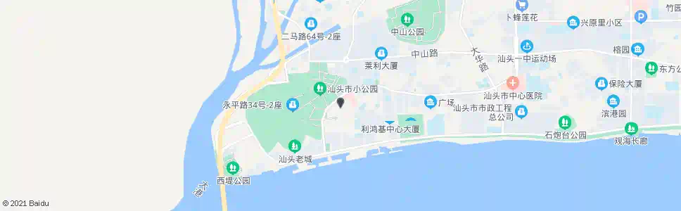 汕头总工会_公交站地图_汕头公交_妙搜公交查询2025