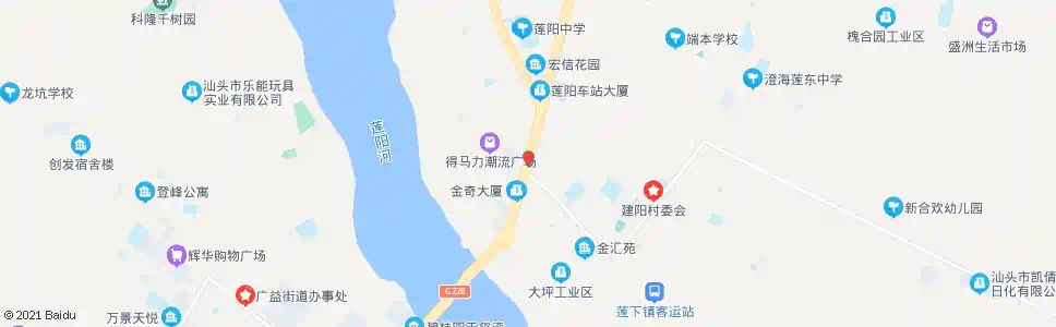汕头莲凤路口_公交站地图_汕头公交_妙搜公交查询2025