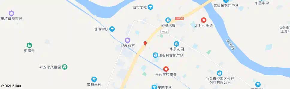 汕头埭头_公交站地图_汕头公交_妙搜公交查询2025