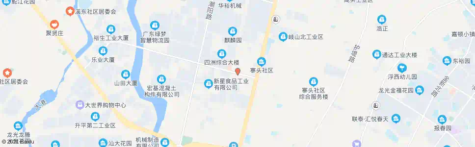 汕头太安堂_公交站地图_汕头公交_妙搜公交查询2025
