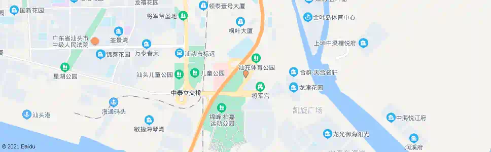 汕头砲台收费站_公交站地图_汕头公交_妙搜公交查询2025