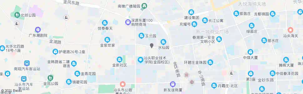 汕头金湖中路_公交站地图_汕头公交_妙搜公交查询2025