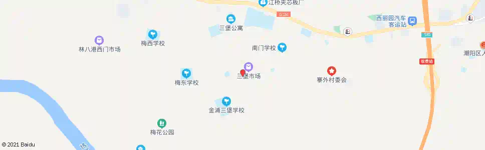 汕头三堡_公交站地图_汕头公交_妙搜公交查询2025
