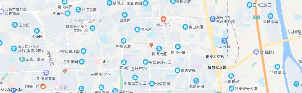 汕头长城招待所_公交站地图_汕头公交_妙搜公交查询2025