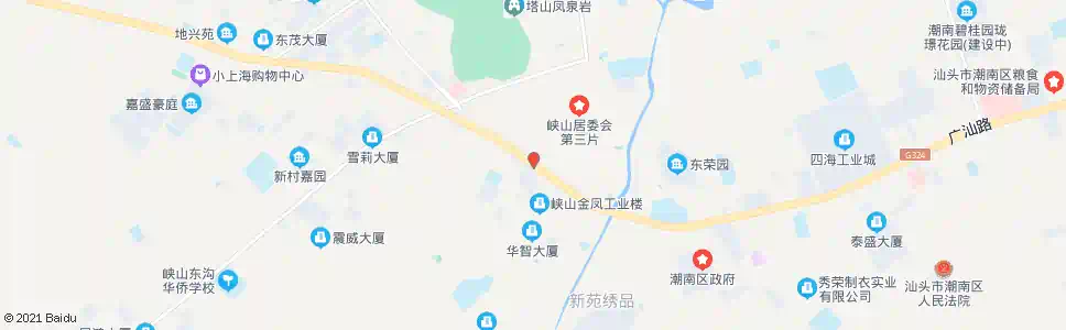 汕头桃溪路口_公交站地图_汕头公交_妙搜公交查询2025