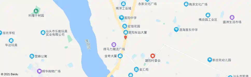汕头莲下车站_公交站地图_汕头公交_妙搜公交查询2025