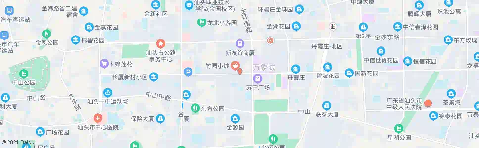 汕头菊园_公交站地图_汕头公交_妙搜公交查询2025