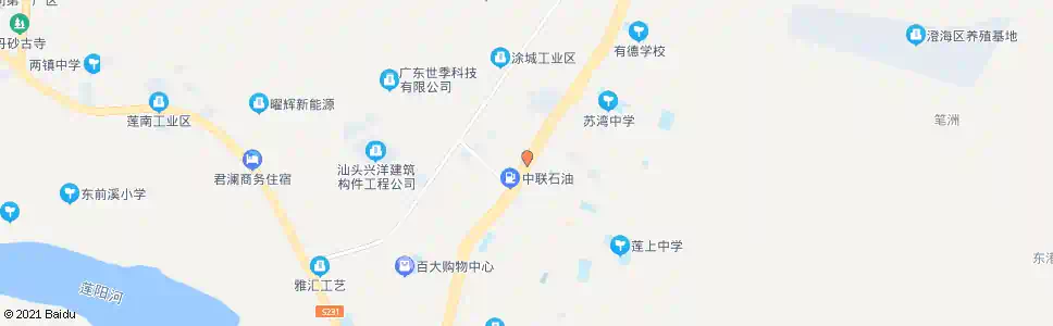 汕头上巷_公交站地图_汕头公交_妙搜公交查询2025