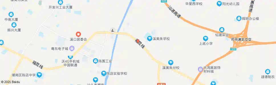 汕头华里西_公交站地图_汕头公交_妙搜公交查询2025