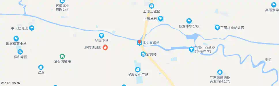 汕头溪头车站_公交站地图_汕头公交_妙搜公交查询2025