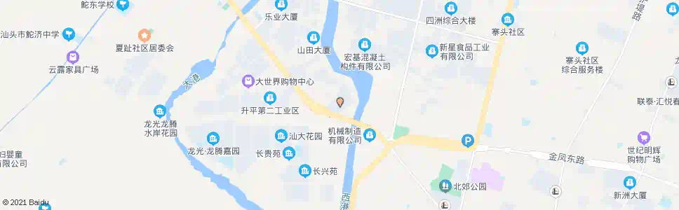 汕头台商工业区_公交站地图_汕头公交_妙搜公交查询2025