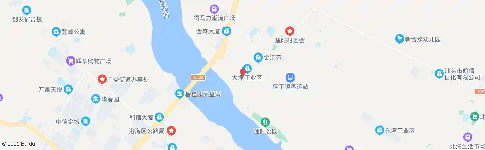 汕头渡亭_公交站地图_汕头公交_妙搜公交查询2025