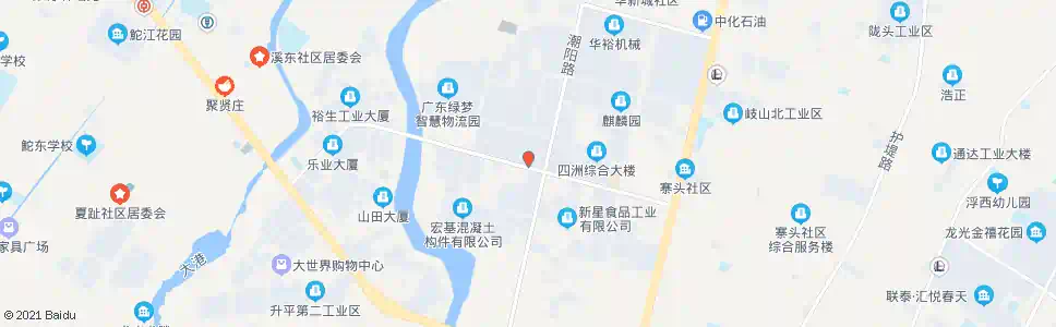 汕头万丰热电厂_公交站地图_汕头公交_妙搜公交查询2025