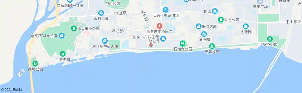 汕头市科技馆(市人大)_公交站地图_汕头公交_妙搜公交查询2025