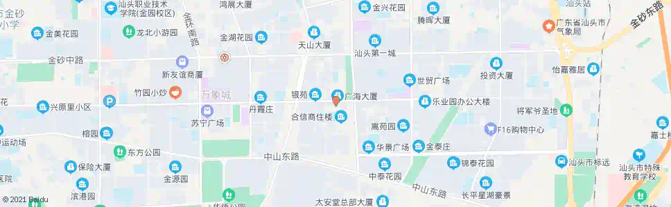 汕头国新花园_公交站地图_汕头公交_妙搜公交查询2025