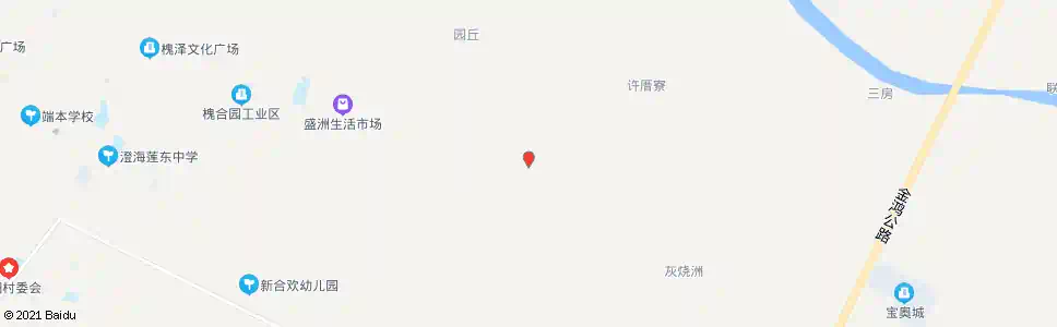 汕头莲上盛洲_公交站地图_汕头公交_妙搜公交查询2025