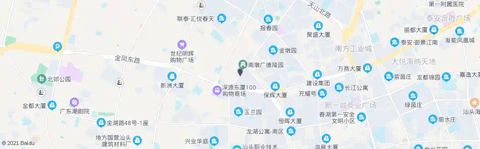 汕头桃园西_公交站地图_汕头公交_妙搜公交查询2025