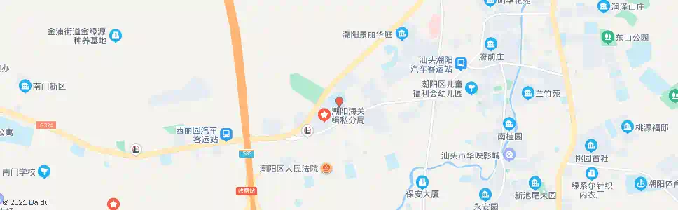 汕头潮阳林百欣中学_公交站地图_汕头公交_妙搜公交查询2025