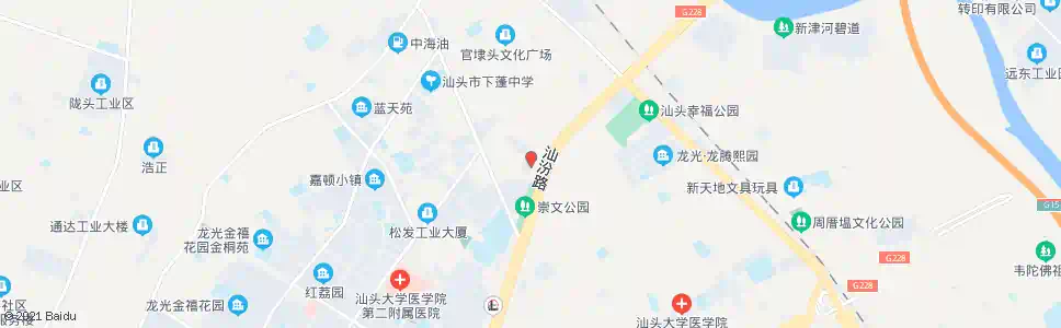 汕头嵩山北路(疾控中心)_公交站地图_汕头公交_妙搜公交查询2025