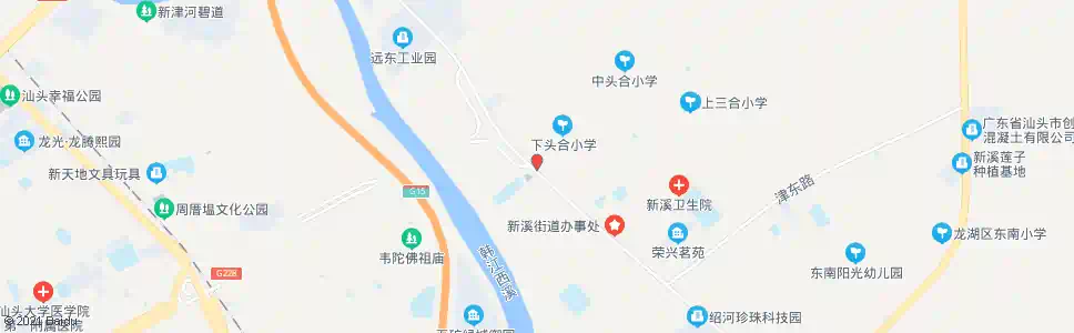 汕头龙湖岳惠正骨医院_公交站地图_汕头公交_妙搜公交查询2025