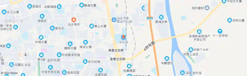 汕头砲台车站_公交站地图_汕头公交_妙搜公交查询2025