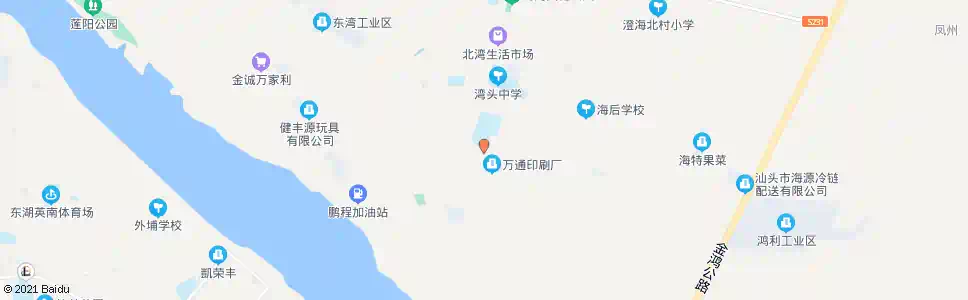 汕头南湾学校_公交站地图_汕头公交_妙搜公交查询2025