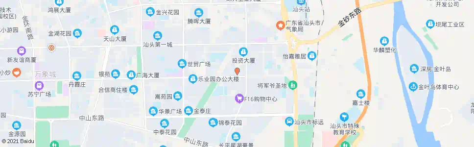 汕头艺苑文化广场_公交站地图_汕头公交_妙搜公交查询2025
