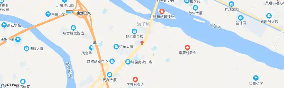 汕头外砂镇政府_公交站地图_汕头公交_妙搜公交查询2025