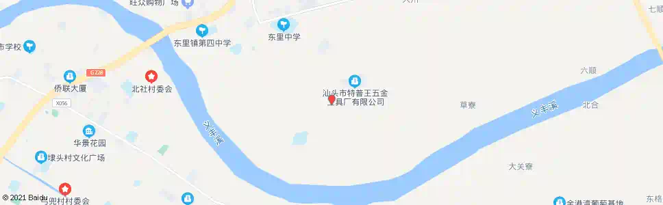 汕头和洲报警点_公交站地图_汕头公交_妙搜公交查询2025