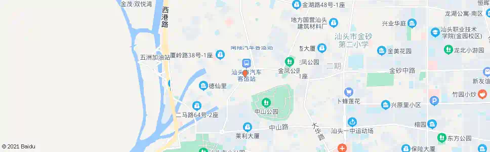 汕头解放桥下_公交站地图_汕头公交_妙搜公交查询2025