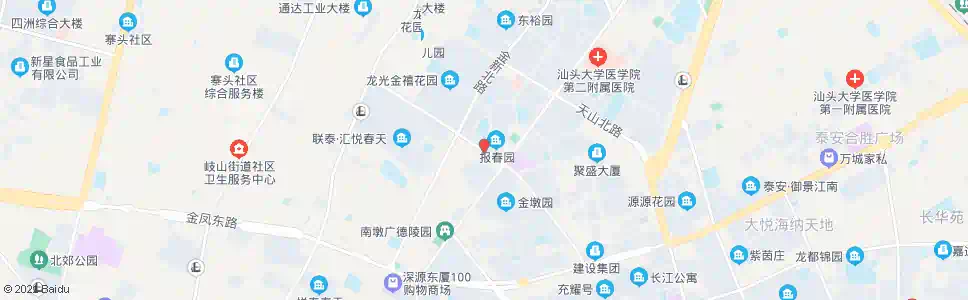 汕头荷花园_公交站地图_汕头公交_妙搜公交查询2025