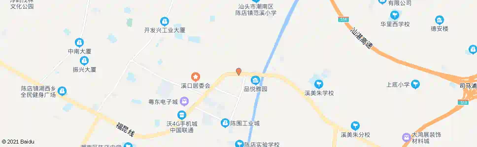 汕头溪口大门_公交站地图_汕头公交_妙搜公交查询2025