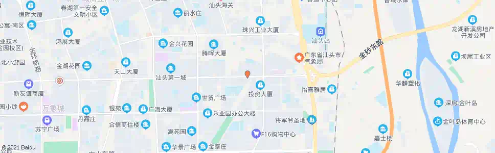 汕头蓝田花园_公交站地图_汕头公交_妙搜公交查询2025