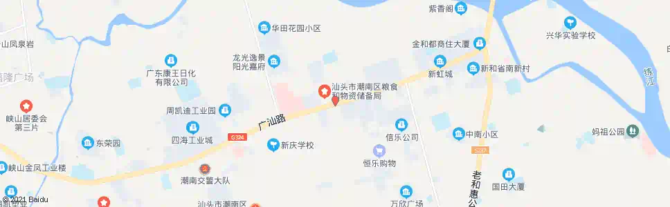 汕头练南路口_公交站地图_汕头公交_妙搜公交查询2025