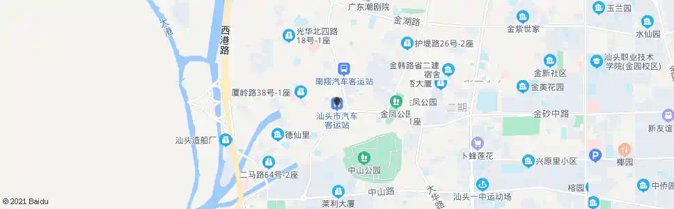 汕头潮安汽车站_公交站地图_汕头公交_妙搜公交查询2025