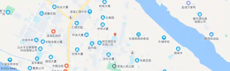 汕头澄海华侨医院_公交站地图_汕头公交_妙搜公交查询2025