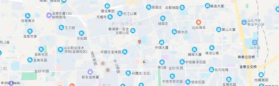 汕头林百欣中学_公交站地图_汕头公交_妙搜公交查询2025