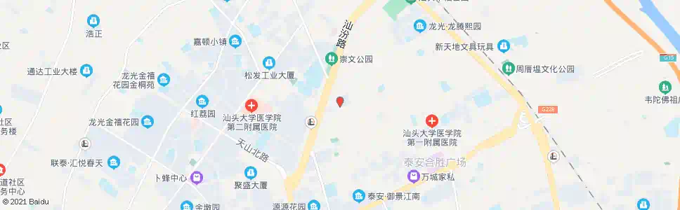 汕头市劳动力市场_公交站地图_汕头公交_妙搜公交查询2025