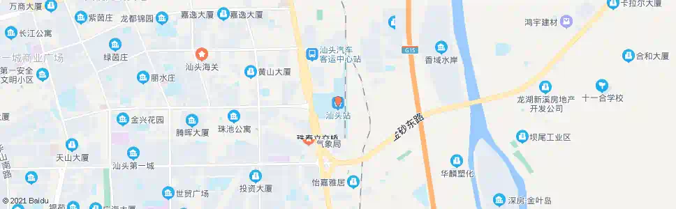 汕头梅陇路口_公交站地图_汕头公交_妙搜公交查询2025