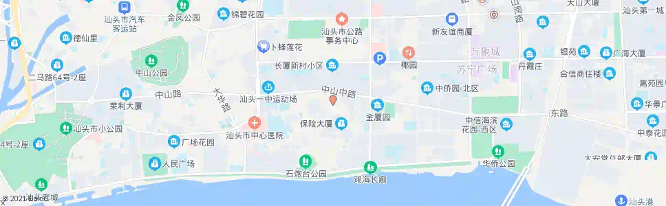 汕头金新南路_公交站地图_汕头公交_妙搜公交查询2025