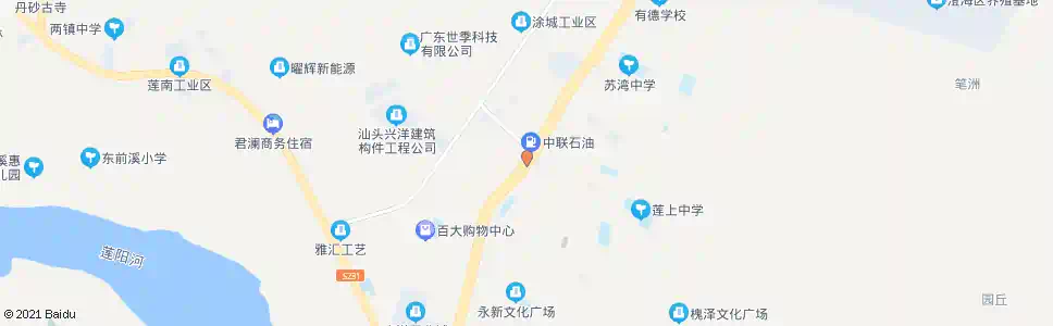 汕头竹林_公交站地图_汕头公交_妙搜公交查询2025