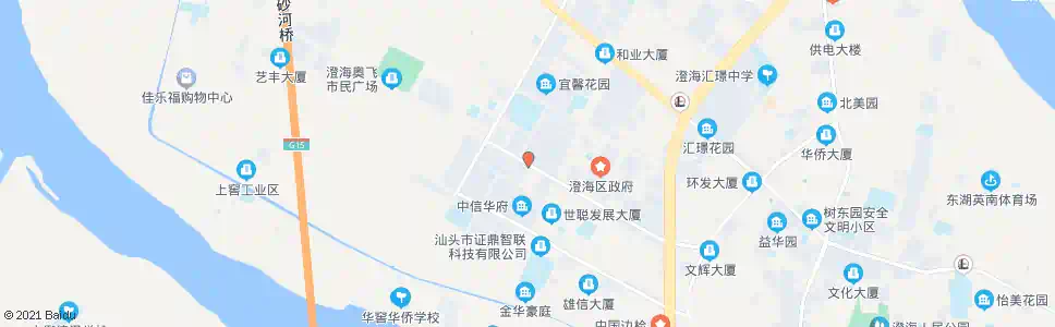 汕头宁冠园_公交站地图_汕头公交_妙搜公交查询2025