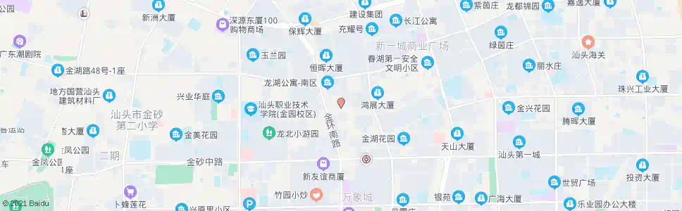 汕头龙湖宾馆_公交站地图_汕头公交_妙搜公交查询2025