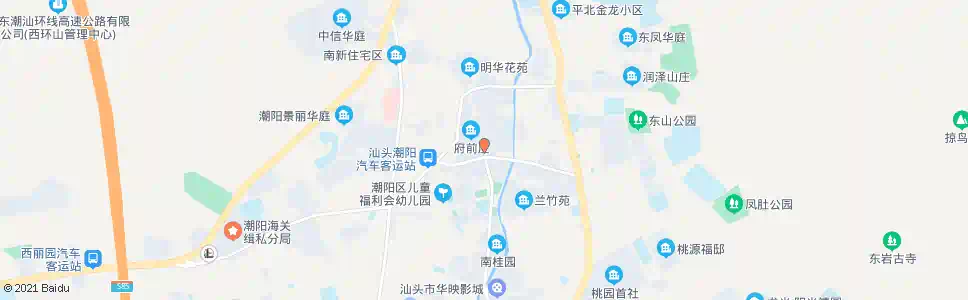 汕头龙辉商场_公交站地图_汕头公交_妙搜公交查询2025