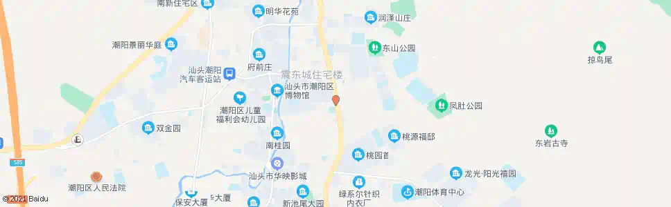 汕头潮阳一中路口_公交站地图_汕头公交_妙搜公交查询2025