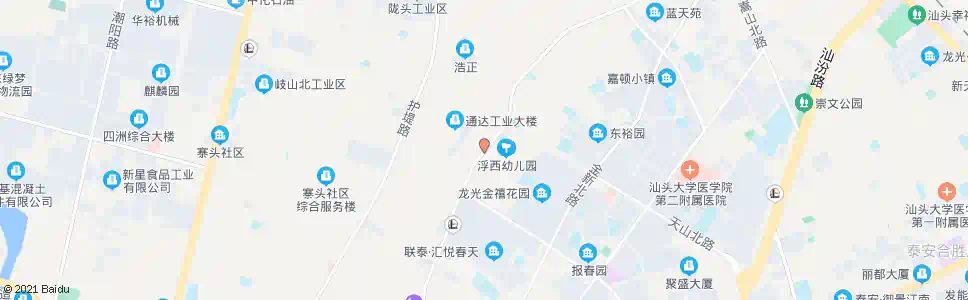 汕头浮西_公交站地图_汕头公交_妙搜公交查询2025