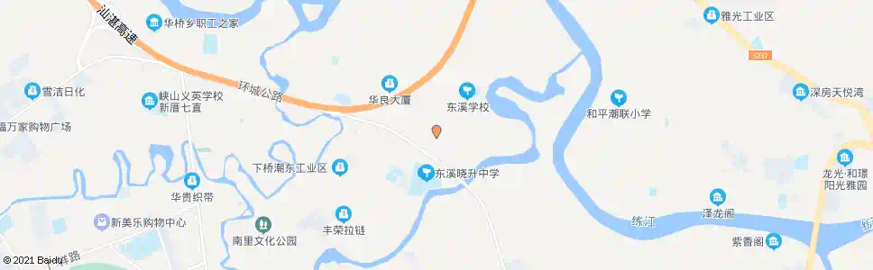 汕头东溪村_公交站地图_汕头公交_妙搜公交查询2025